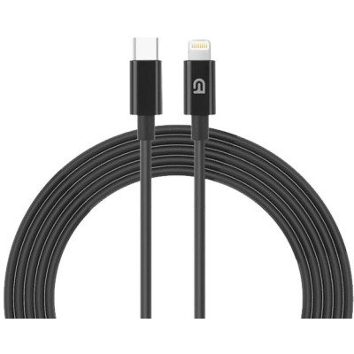 Дата кабель USB-C to Lightning 1.2m AMQGJ2BL black Armorstandart (ARM64374) Винница - изображение 1
