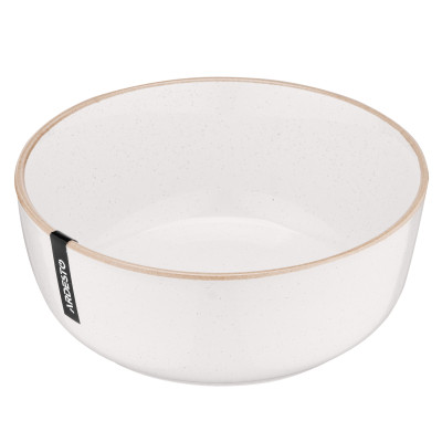 Салатник Ardesto Apulia 720мл, 16.2см, кераміка, кремовий (AR2916AC) Вінниця - фото 4