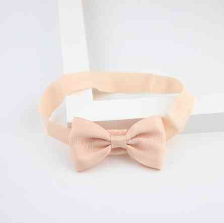 Детская повязочка на голову цвета персик - размер универсальный (на резинке) Киев