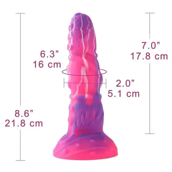 Силіконовий дилдо Hismith Silicone Tentacle Dildo Monster Series Львів