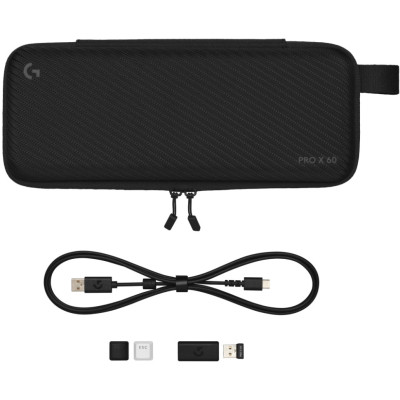 Клавіатура Logitech G Pro X 60 Lightspeed GX Tactile Wireless/Bluetooth UA Black (920-011911) Вінниця - фото 2