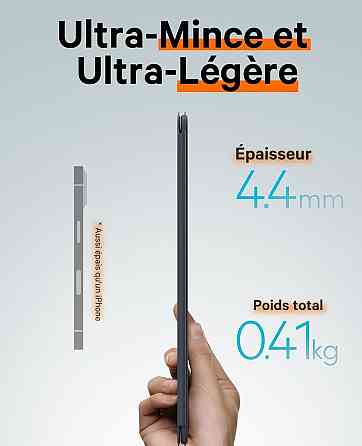 Магнитный чехол CHESONA A2902 с клавиатурой для iPad Air 11 Inch (M3/M2, 2025/2024) Pro 11 (4th/3rd/2nd/1st Gen) & Air 5th/4th Днепр