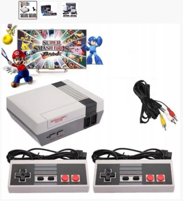 Ігрова приставка Dendy Mini Game з 2 джойстиками, 620 ігор, NES Anniversary Edition для ТБ Одеса - фото 3