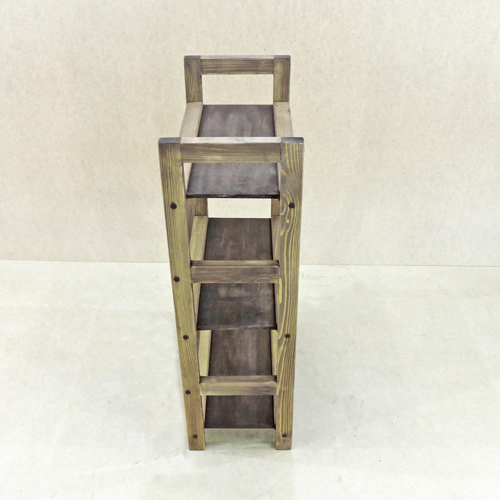 Етажерка розбірна "Лестер 50х25х80" капучино Миколаїв - фото 3