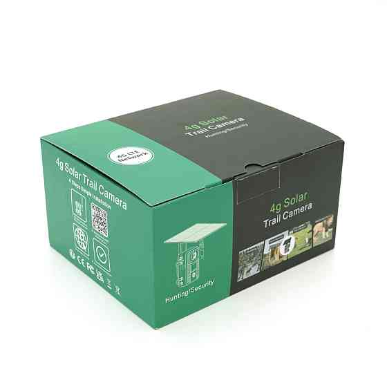 4G Фотопастка F-802 3MP-фото/3МР-відео 120 кут .слот під SD карту. Батарея 7800мА сонячна панель APP-UBOX Київ