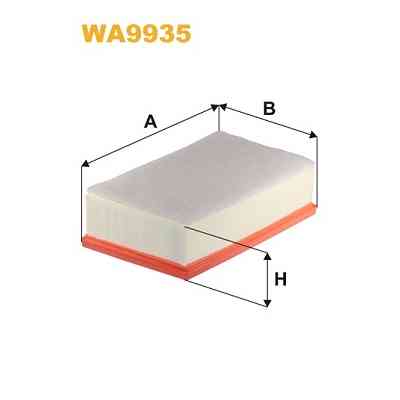 Повітряний фільтр для автомобіля Wixfiltron WA9935 Вінниця