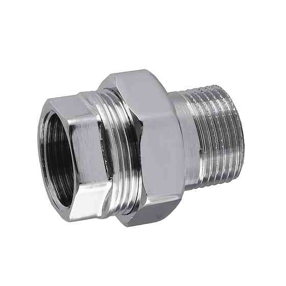 Сгон-американка прямой SOLOMON 1/2″ CHROM 1620 (000002457) Киев