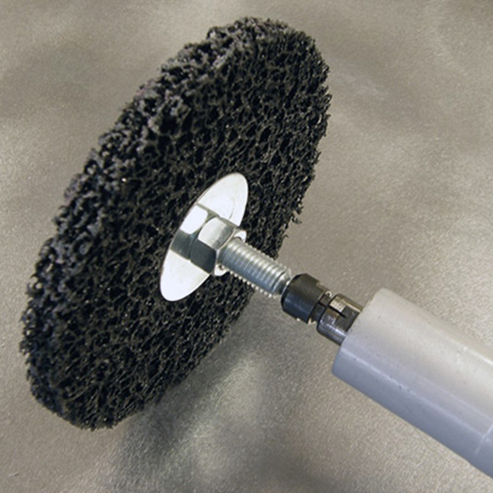 Шліфувальний абразивний диск (під монтажний штифт) "DS" чорний 100х13х13мм APP, 06X100 Київ - фото 2