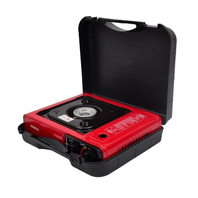 Плита газовая одноконфорочная с пьезоподжигом под газовые баллоны с кейсом NURGAZ NG-501 Каменец-Подольский - изображение 6