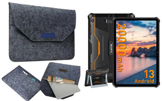 Сумка Wool із войлока для планшета Oukitel Rt5, Oukitel Rt6 Київ