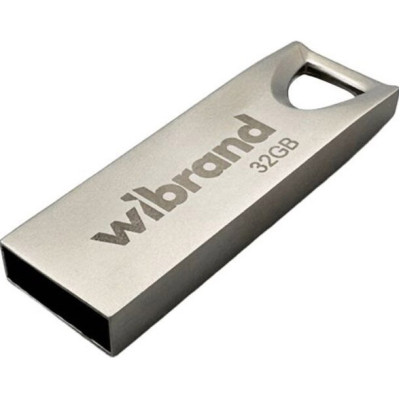 USB флеш накопичувач Wibrand 32GB Taipan Silver USB 2.0 (WI2.0/TA32U2S) Вінниця - фото 1