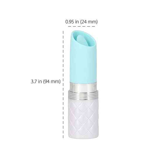 Вібратор Pillow Talk Lusty Luxurious Flickering Massager - Teal Sex Aura Київ