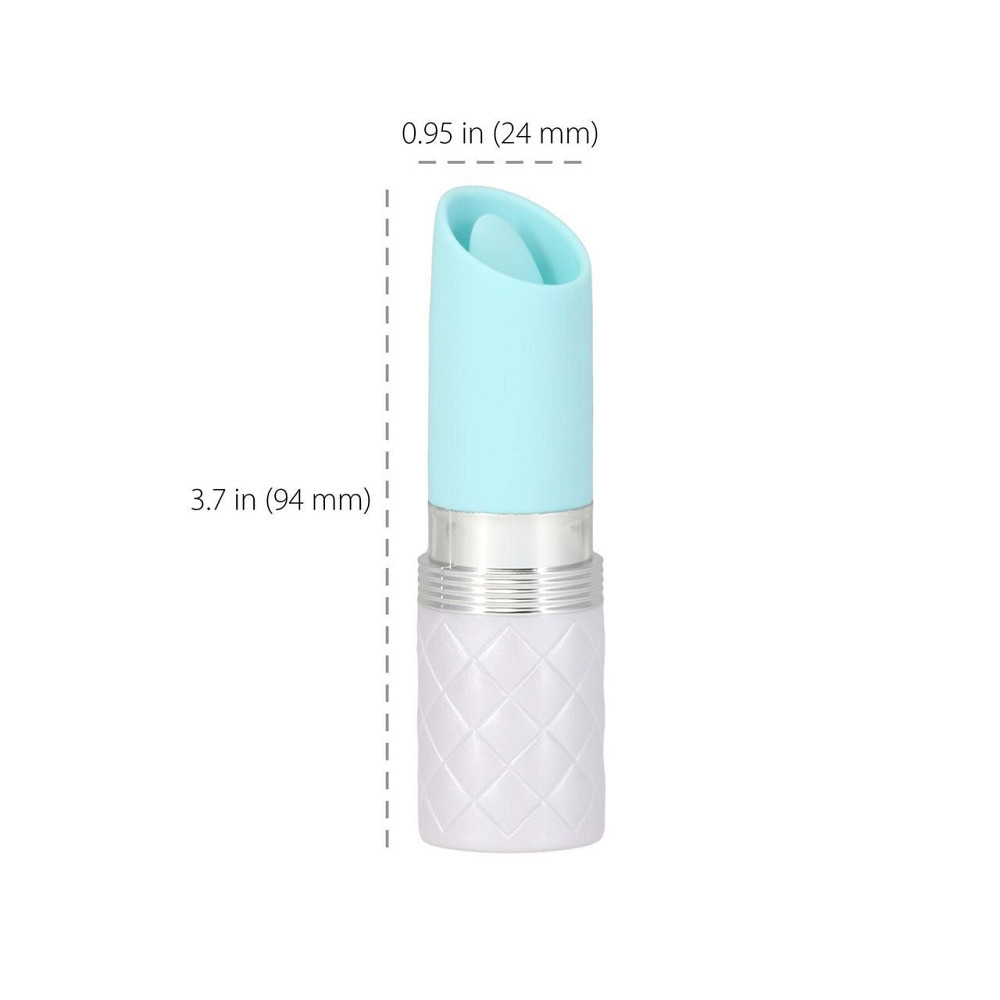 Вібратор Pillow Talk Lusty Luxurious Flickering Massager - Teal Sex Aura Київ - фото 2