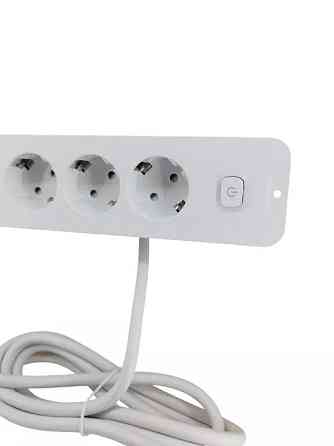 Врізний подовжувач на 4 розетки 2*USB, 2*Type C DARBONY Луцьк