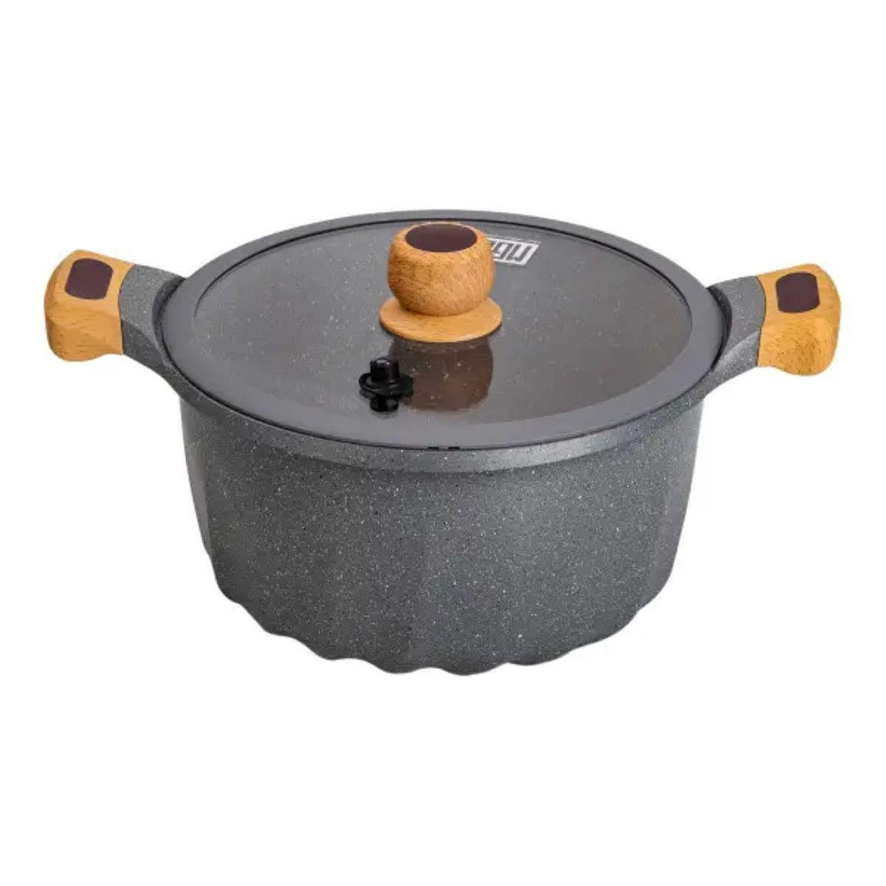 Набор посуды с кастрюлями и кухонными принадлежностями, серый Киев - изображение 2