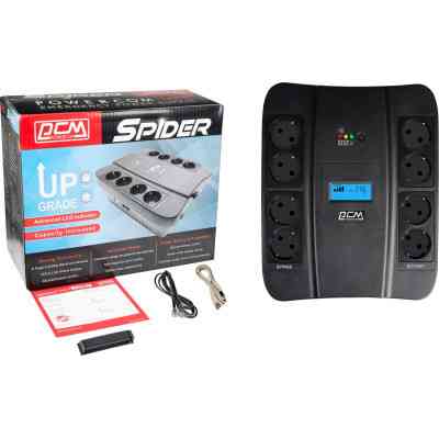 Источник бесперебойного питания Powercom SPD-1100U LCD, 605W (SPD-1100U.LCD) Винница