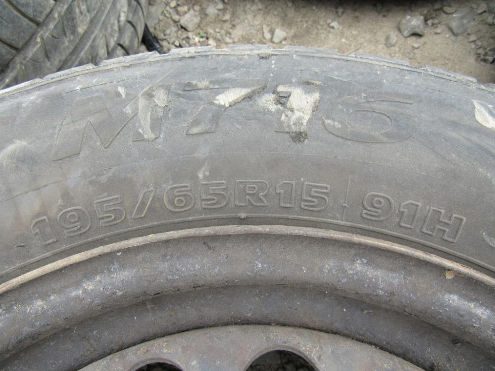 Диск з шиною 195/65 R15 Volkswagen Golf 5 2003-2008 Ковель - фото 4