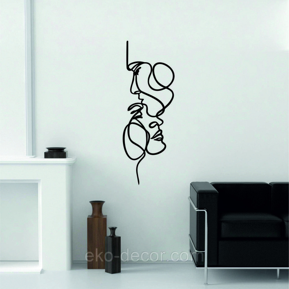 Декоративне настінне Панно «Він та Вона», Декор на стіну Київ - фото 2