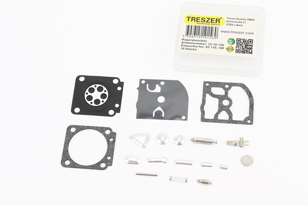 Ремонтний комплект карбюратора MS-170/180, 18 деталей Киев - изображение 1