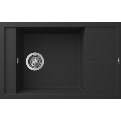 Мийка кухонна Elleci UNICO 305 black K86 Вінниця - фото 1