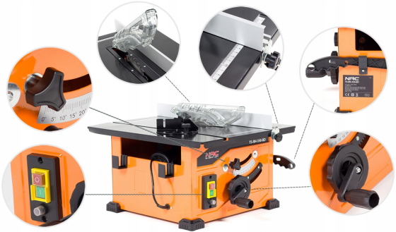 Циркулярна пила настільна 1800Вт 210мм NAC (Польща) Київ