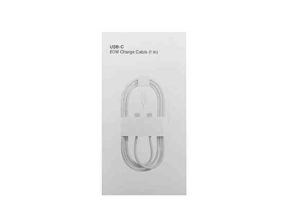 Кабель Type-C - Type-C iStyle (N L) 60W тканинний білий 1м в уп. ТМ GERLAX Київ