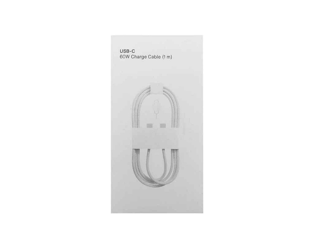 Кабель Type-C - Type-C iStyle (N L) 60W тканинний білий 1м в уп. ТМ GERLAX Київ - фото 1