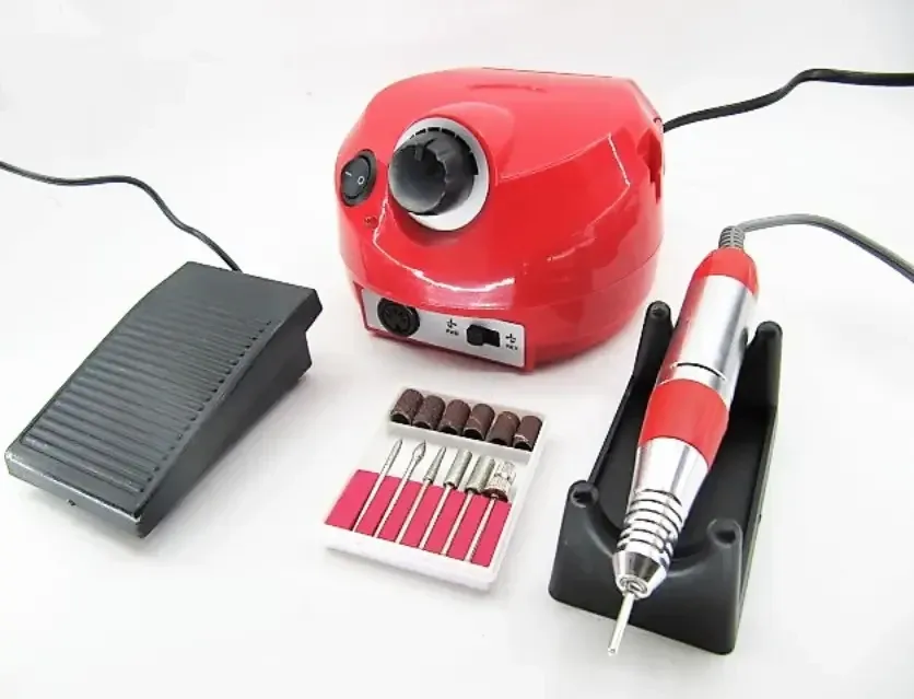 Фрезер для маникюра и педикюра DM 202 (45000 оборотов , 65 вт) красный Киев - изображение 1