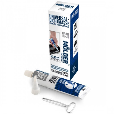 Герметик автомобильный MOLDER UNIVERSAL-DICHTMASSE GRAU 85г +343С (SIL343) Винница - изображение 1