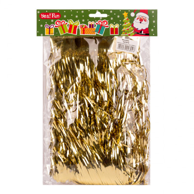 Мишура YES! Fun Блестящий дождь Для создания фотозоны l-50 см h-270 см Золото (904394) Винница - изображение 1