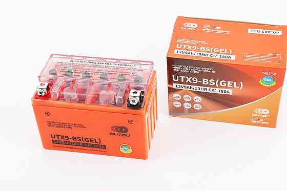 Акумулятор 12V9Ah UTX9-BS GEL (L150*W87*H107mm) Бершадь