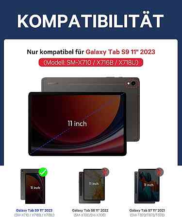 Протиударний чохол-книжка EARTO на Samsung Galaxy Tab S9 Fe 10.9 Inch/S9 11 Inch 2023 (SM-X710/SM-X716B/SM-X718U) RoseGold Дніпро