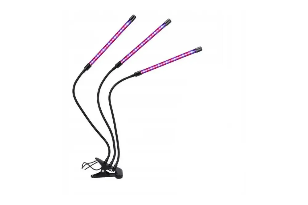 Светодиодная фитолампа Grow Light для выращивания растений, рассады Полный спектр 3 головы Коломия - фото 1