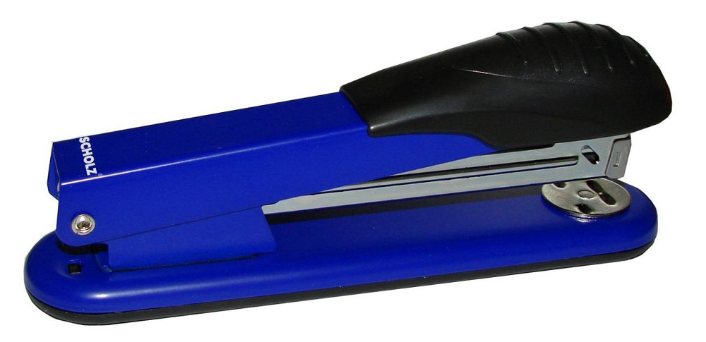 Степлер металевий №24/6-26/6 (30 арк.) "Scholz" 85 мм. синій, 4024-06SCH, шт Київ - фото 1