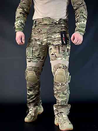 Військові чоловічі штани G3 HAN-WILD мультикам з наколінниками ріп стоп весна літо осінь Львів