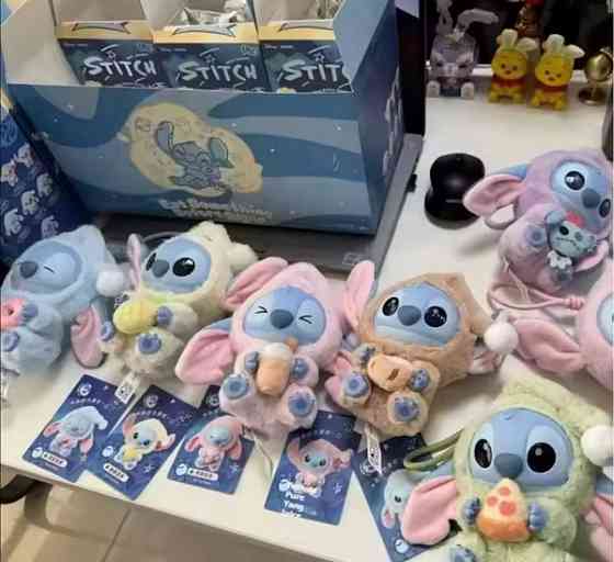 Лабубу Нові Іграшки ORIGINAL Стіч в коробці Киев