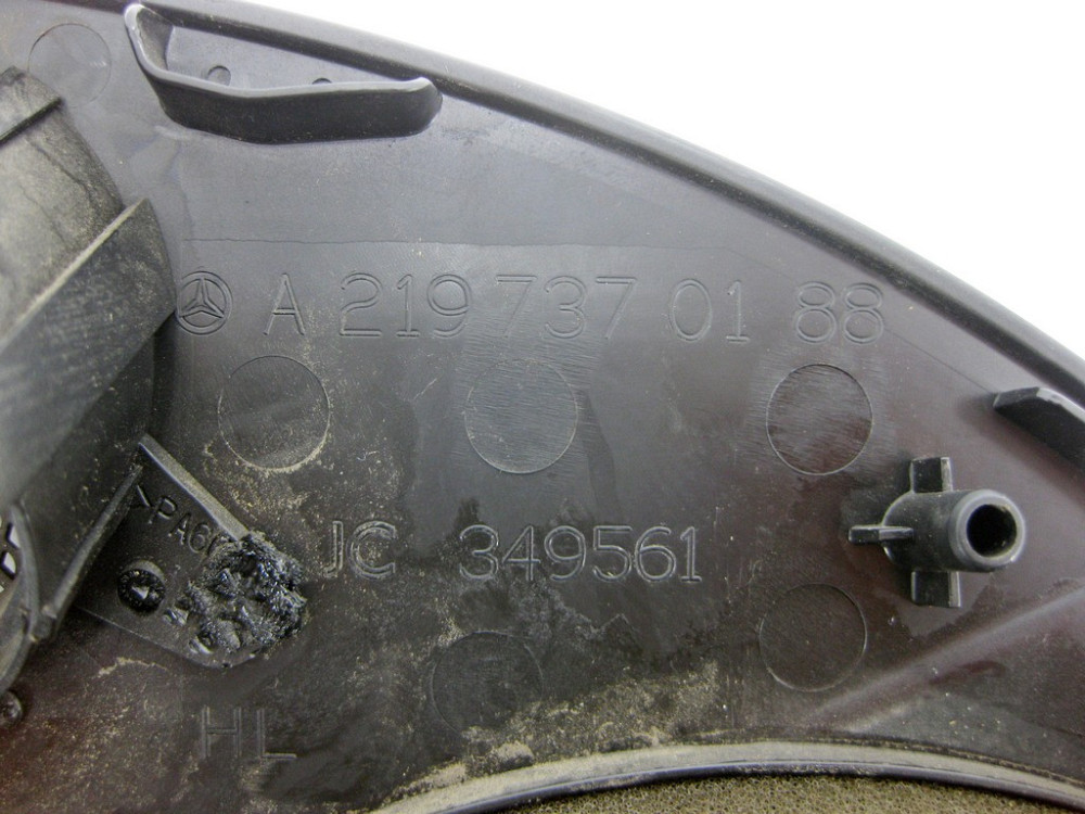 Mercedes-Benz  A2197370188 9051 Накладка динаміка чорна на карті задніх лівих дверей CLS C219 Одеса - фото 8