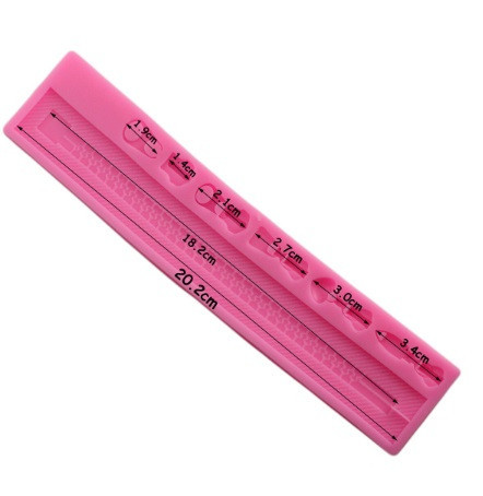 Молд кондитерский Молния 202 мм розовый Киев - изображение 3