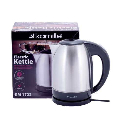 Електрочайник 1,7л нержавіюча сталь 1722 KAMILLE Житомир - изображение 7