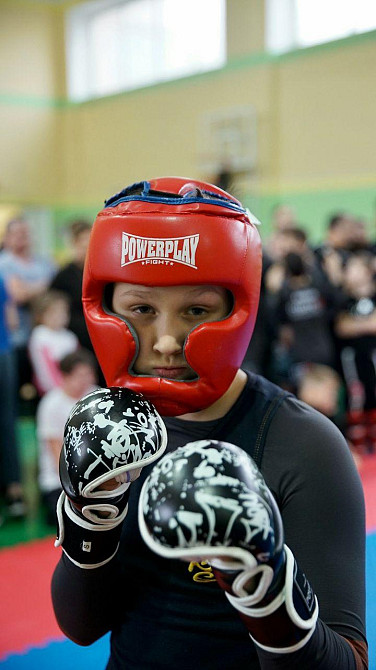 Рукавички для Karate PowerPlay 3092KRT Чорні-Білі XL Каменское - изображение 7