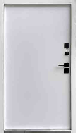 Двері вуличні Форт-М  комплектація "ТЕРМО" модель Термо БОЛОНЬЯ/ТЕРМОРОЗРИВ структура сіра/дуб темний 960 Київ