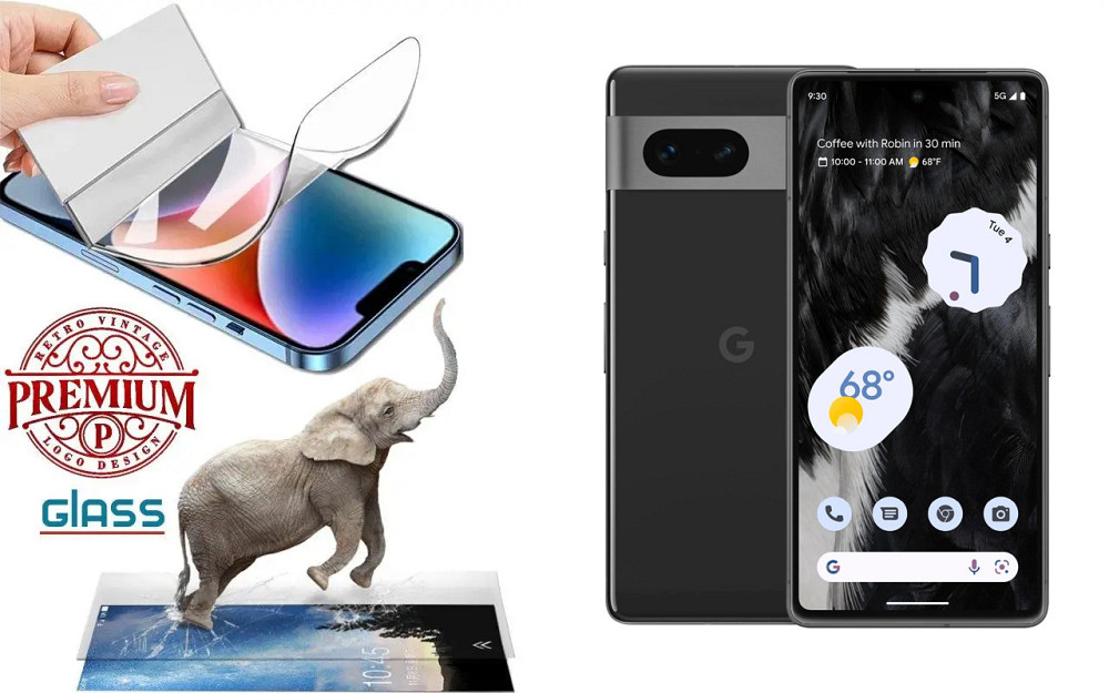 Полиуретановая пленка Google Pixel 7 Pro, Premium, толщина 0,2 мм Киев - изображение 1