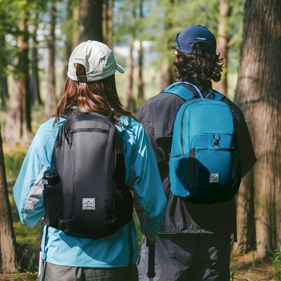 Рюкзак туристичний Naturehike NH17A012-B, 30 л, блакитний Київ - фото 2