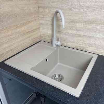 Мойка кухонная Adamant Minimal Сахара + змішувач + дозатор (1824296902302) Винница