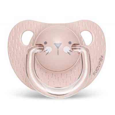Пустышка Suavinex Hygge анатом.Уютные истории 18+ мес. розовая (306579) Винница