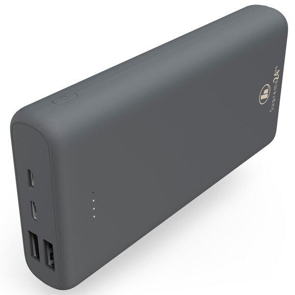 Портативний зарядний пристрій Hama Supreme 20HD 20000 mAh Grey Київ - фото 1