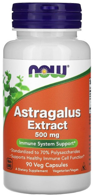 Екстракт астрагала Now Foods Astragalus 500 мг 90 вег капсул Київ - фото 1