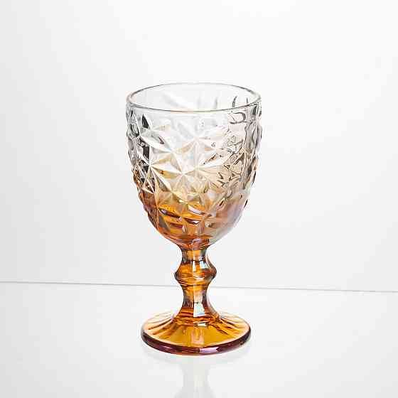 Набір келихів для вина 6 штук 240 мл на ніжці скляні Yiwu HP-19-190 Коломыя