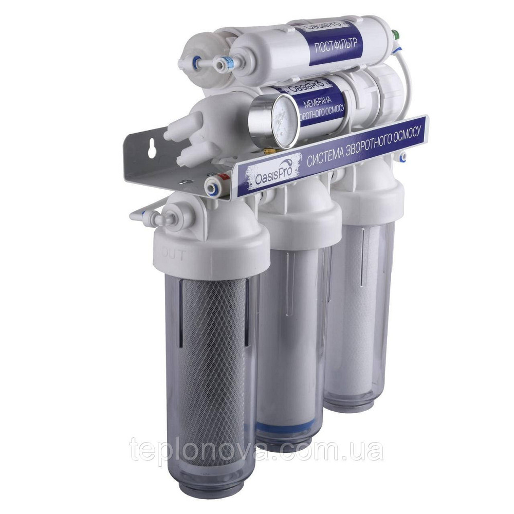 Система зворотного осмосу OasisPro без насоса + ПЛАСТ. бак, мінералізатор BSL01M-RO-75 Чернівці - фото 9