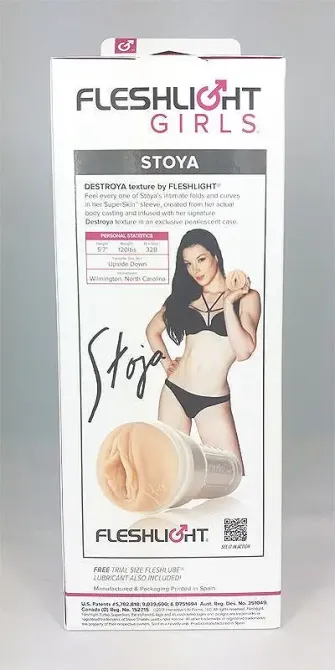 Мастурбатор Fleshlight Girls: Stoya - Destroya, зі зліпка вагіни, дуже ніжний Львів - фото 5